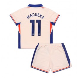 Chelsea Noni Madueke #11 Uit tenue Kids 2024-25 Korte Mouw (+ Korte broeken)